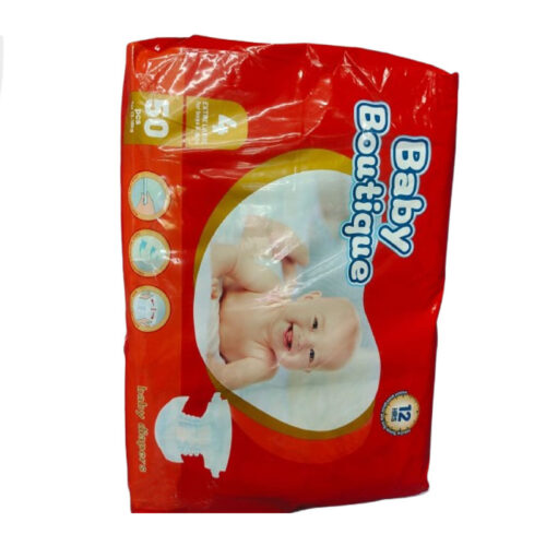 4-112.jpg Baby Boutique Diapers - Extra Large (50 Pcs)