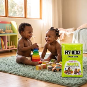 Babies_playing_with_stacking_toys_202607200012 My Kidz Premium Super Dry Pants – Large Size (8-12kg)