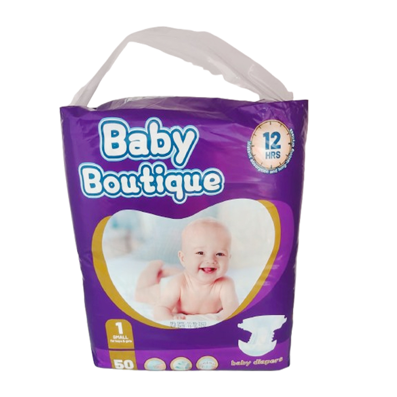 Baby-Boutique-Diaper.jpg Baby Boutique Diapers - Small (50 Pcs)
