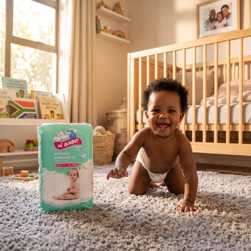 Hi Baby Everyday Baby Pull Up Diapers Hi Baby Everyday Baby Pull Up Diapers – Large Size (8-12kg)
