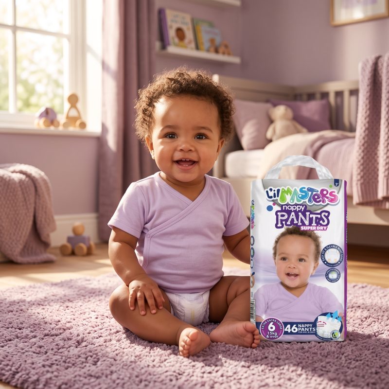 L'il Masters Nappy Pants Super Dry – Size 4 Large