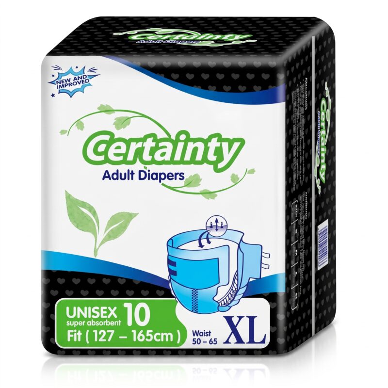 Certainty_Adult_Diapers_product_…_202607082349 Certainty Unisex Adult Diapers With Fastening Tapes XL (10s)