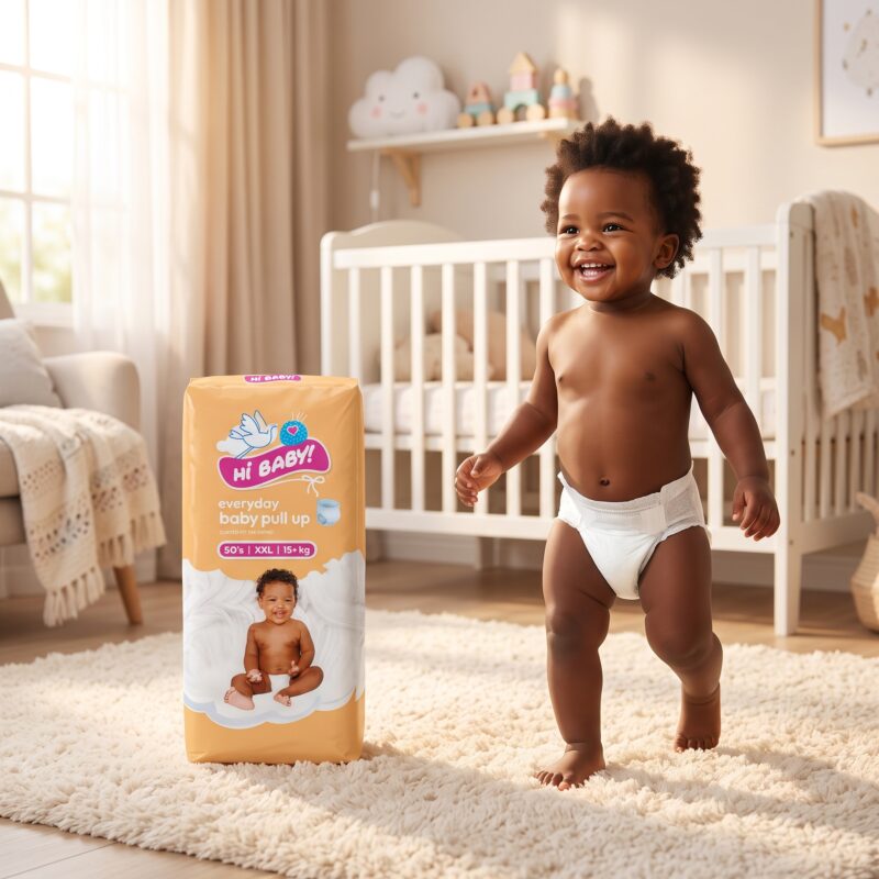 Hi Baby Everyday Baby Pull Up Diapers – XXLSize Hi Baby Everyday Baby Pull Up Diapers – XXL Size (15+ kg)