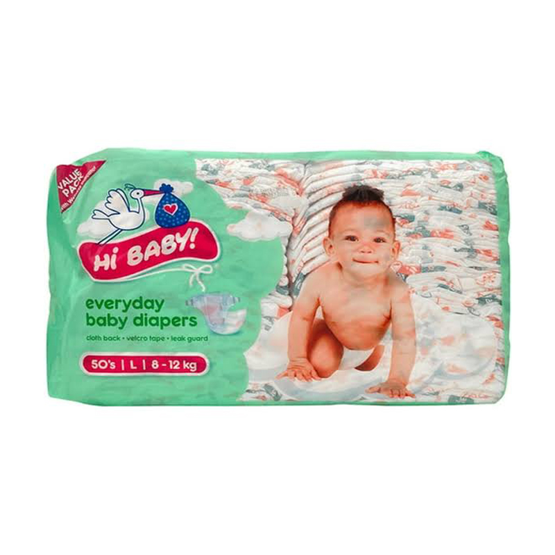 Hi-Baby-Everyday-Disposable-Baby-Diapers-Size-L-8-12-kg-1.jpg Hi Baby Everyday Disposable Baby Diapers