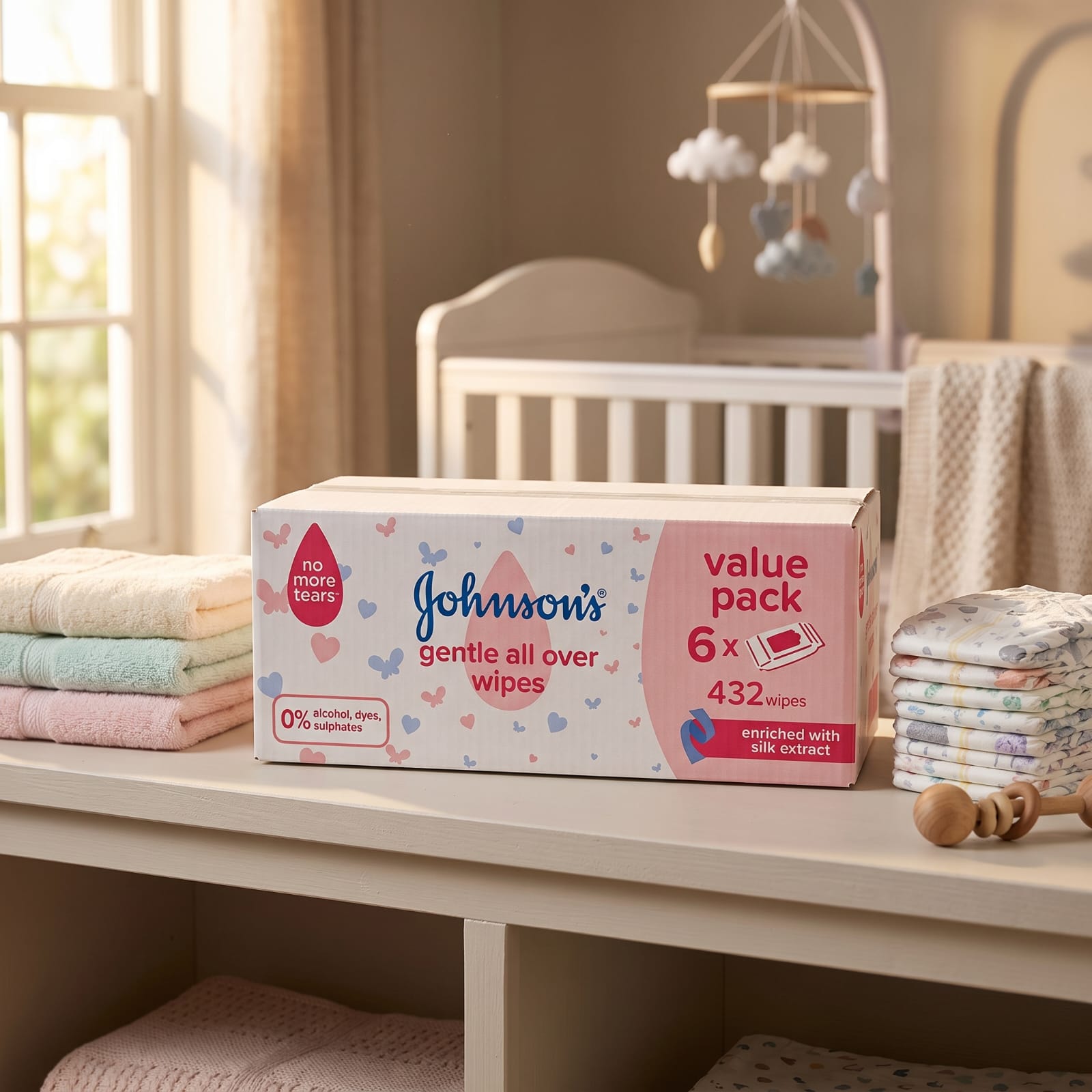 Johnson's Baby Wipes 432's – Bulk Value Pack, Silk Extract 2 WhatsApp Image 2026 07 27 at 10.19.40 PM