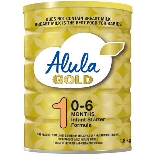Gold Newborn Infant Starter Formula 1.8 kg Alula Gold Newborn Infant Starter Formula 1.8kg