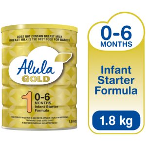 Gold Newborn Infant Starter Formula 1.8kg Alula Gold Newborn Infant Starter Formula 1.8kg