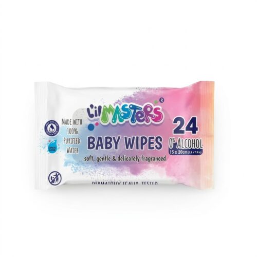 L'il Masters Baby Wipes – Soft & Gentle, 24 Pack