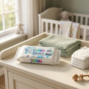 Lil Masters Baby Wipes Soft Gentle 40 Pack L'il Masters Baby Wipes – Soft & Gentle, 40 Pack