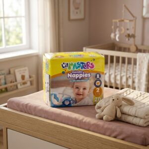 L'il Masters Disposable Nappies Size 2 – Ultra Absorbent, 20 Pack