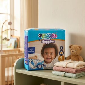Lil Masters Disposable Nappies Size 4 New & Improved 50 Packs L'il Masters Disposable Nappies Size 4 – New & Improved, 50 Pack