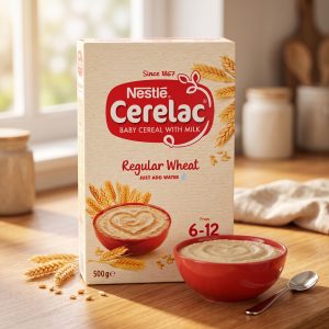 Nestlé Cerelac Regular Wheat Baby Cereal with Milk 500g Nestlé Cerelac Regular Wheat Baby Cereal with Milk 500g