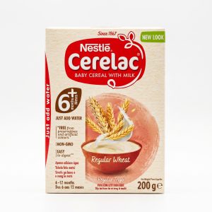Nestlé Cerelac Regular Wheat Baby Cereal Nestlé Cerelac Regular Wheat Baby Cereal with Milk 200g