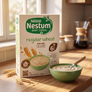 Nestlé Nestum Regular Wheat Baby Cereal – 500g Pack