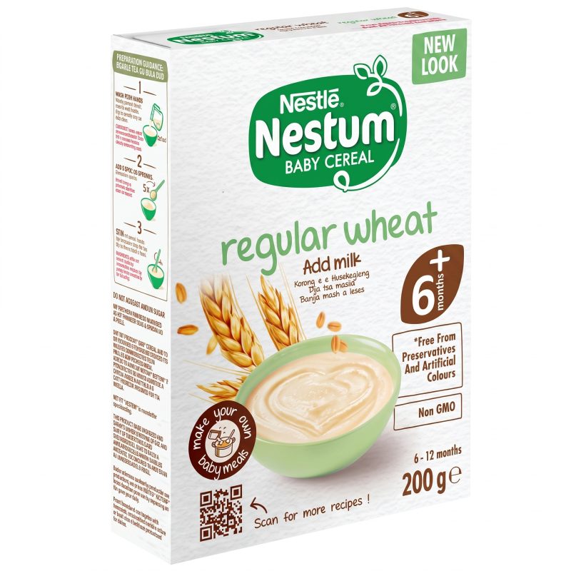 Nestlé Nestum Regular Wheat Baby Cereal – 200g Pack
