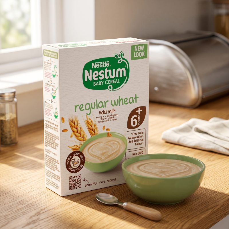 Nestlé Nestum Regular Wheat Baby Cereal – 200g Pack