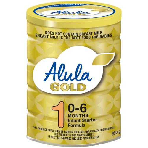 Alula Gold Newborn Infant Starter Formula900g Alula Gold Newborn Infant Starter Formula 900g