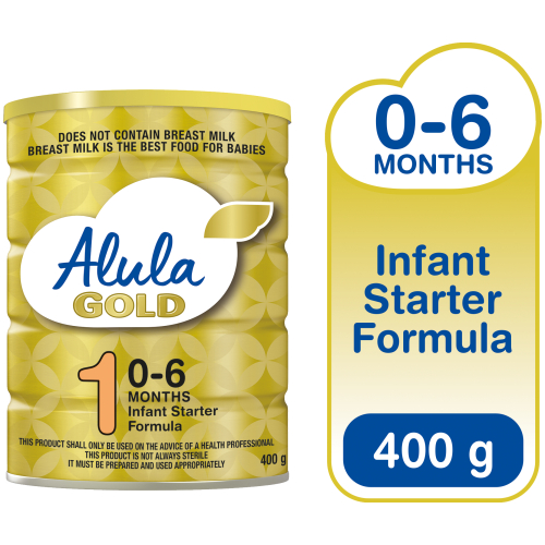 Alula Gold Newborn Infant Starter Formula 400g